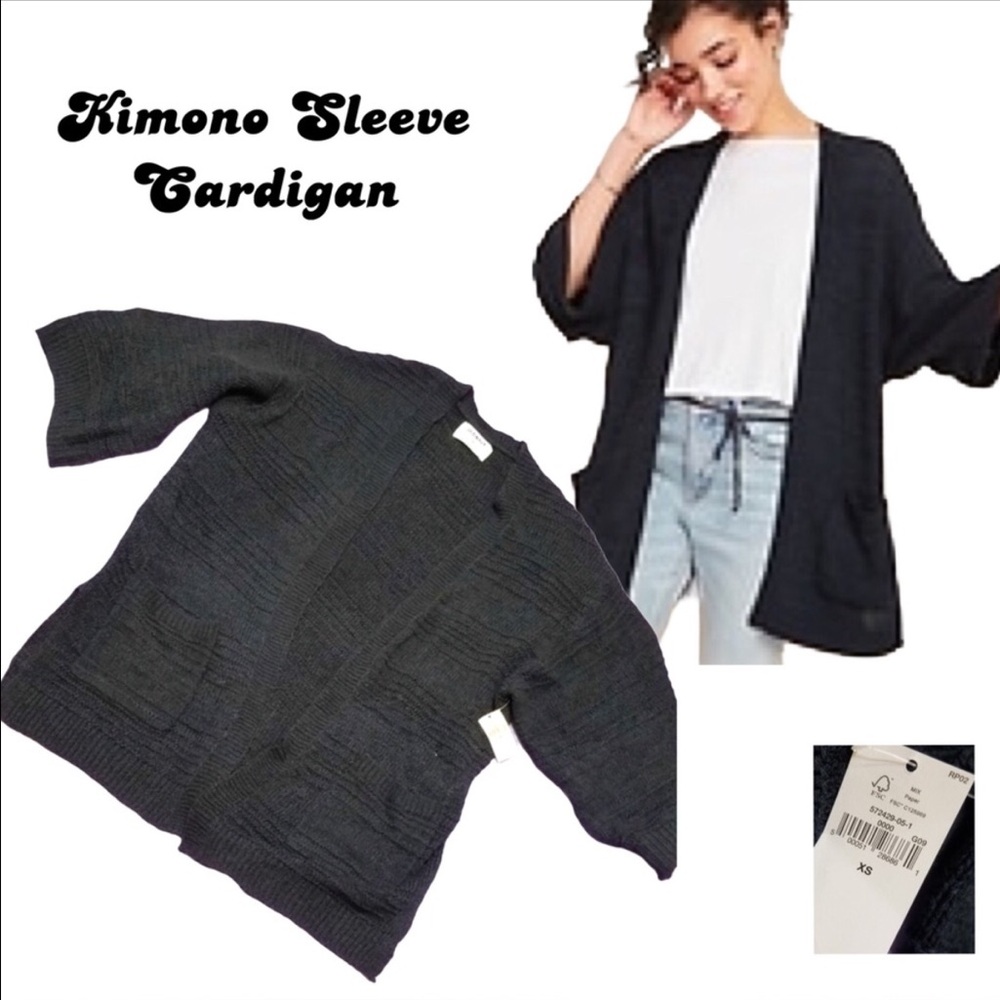 OLD NAVY Oversized Kimono Cardigan Sweater XS